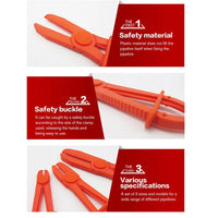 Car Hose Brake Line Crimping Pliers Clamp Tool Plastic Tubing Cut Off Sealing FairTools