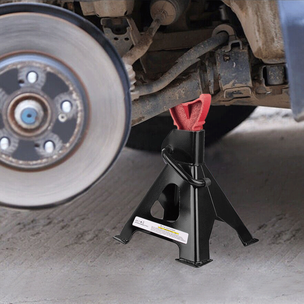 Car wheel jack stand 2pcs 3Ton with foot pad auto tyre stand car maintenance bracket FairTools