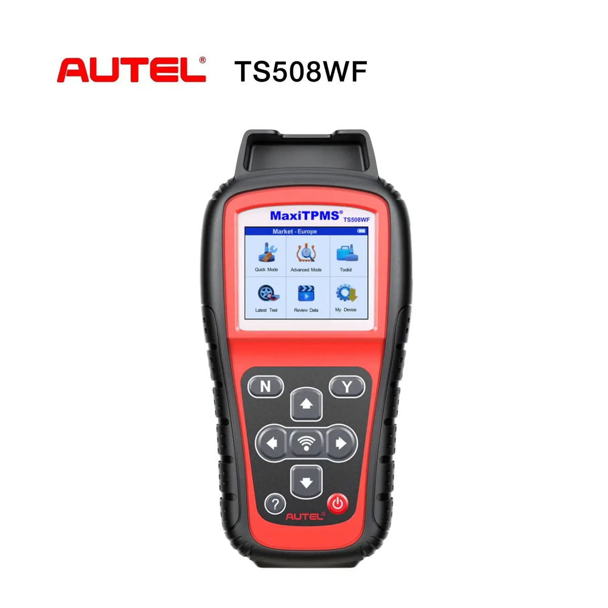 Autel MaxiTPMS TS508WF Relearn Tool (Original 2023 Newest), Program MX-Sensors(315/433 MHz), Activate/Relearn All Sensors, TPMS Reset, Read/Clear TPMS DTCs, Key Fob Testing Autel