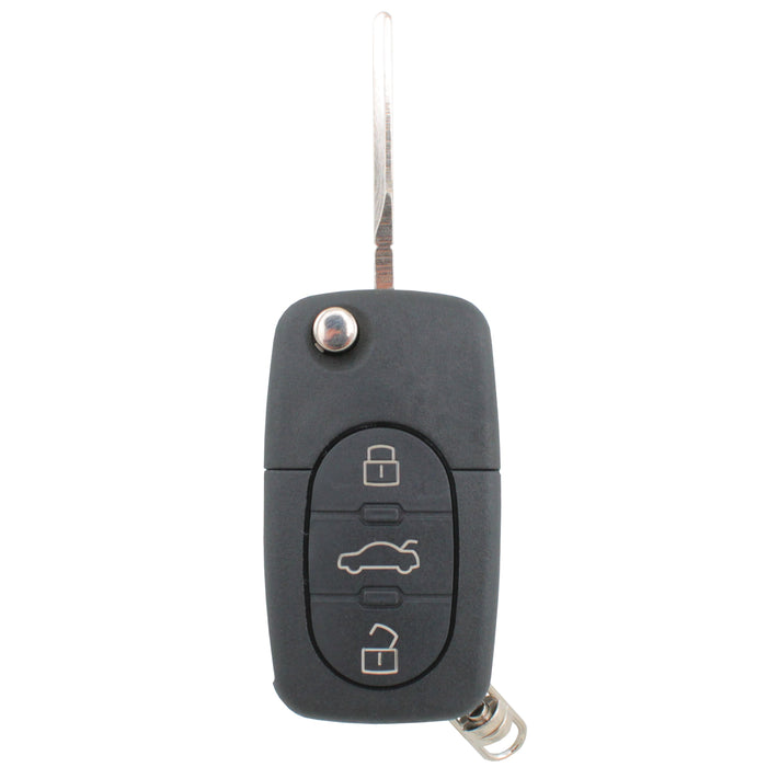Audi A3, A4, A6 & TT 3 Button Remote Flip Key