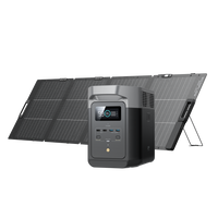 EcoFlow Delta 2 + 220W Lightweight Portable Solar Panel EcoFlow