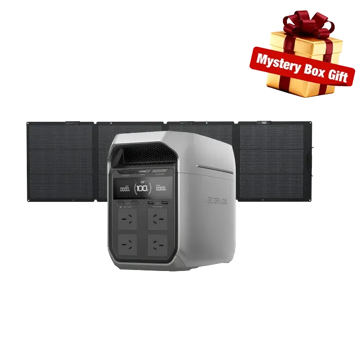 EcoFlow Delta 3 Plus + 220W Single Facial Solar Panel EcoFlow