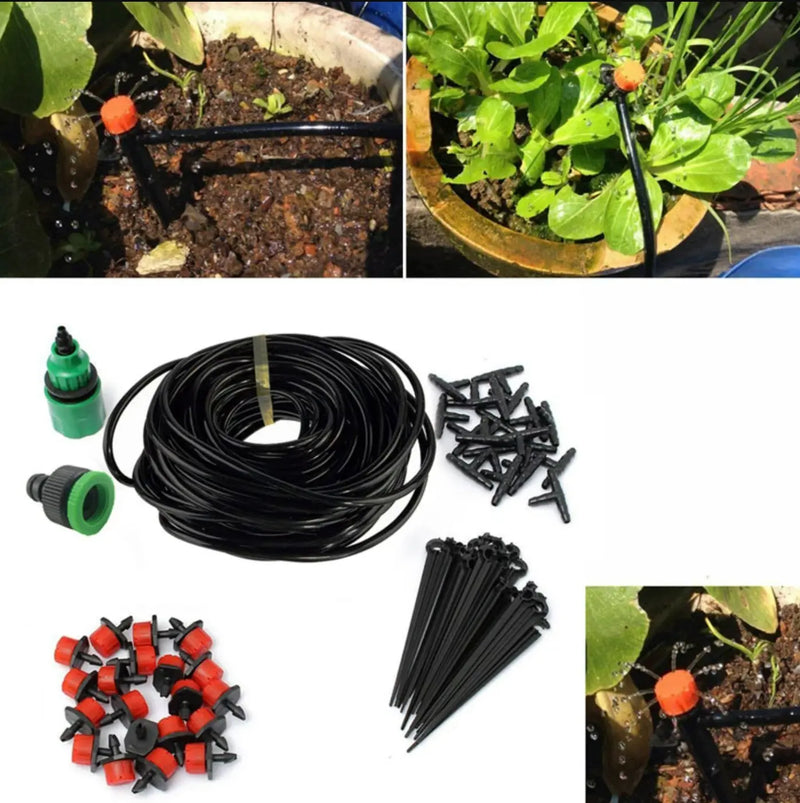 DIY Drip Garden Irrigation Watering System Kit FairTools