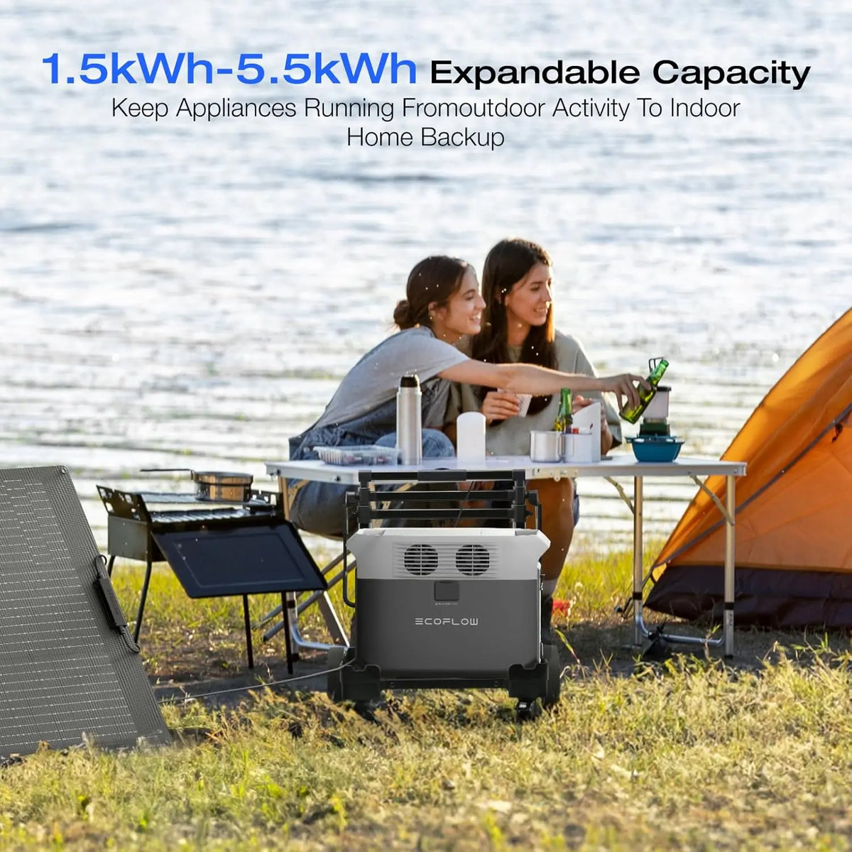 ECOFLOW DELTA 3 1500 Portable Power Station EcoFlow