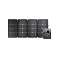 EcoFlow DELTA 2 MAX+ Nextgen 220W Bi-facial Solar Panel EcoFlow