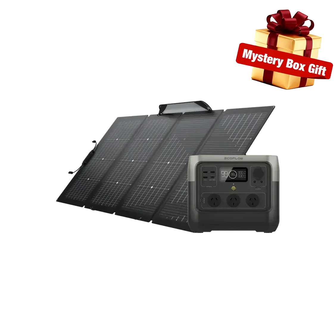 EcoFlow RIVER 2 Pro + 160W Single-facial Solar Panel EcoFlow