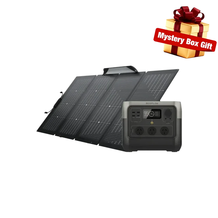 EcoFlow RIVER 2 Pro + 160W Single-facial Solar Panel EcoFlow