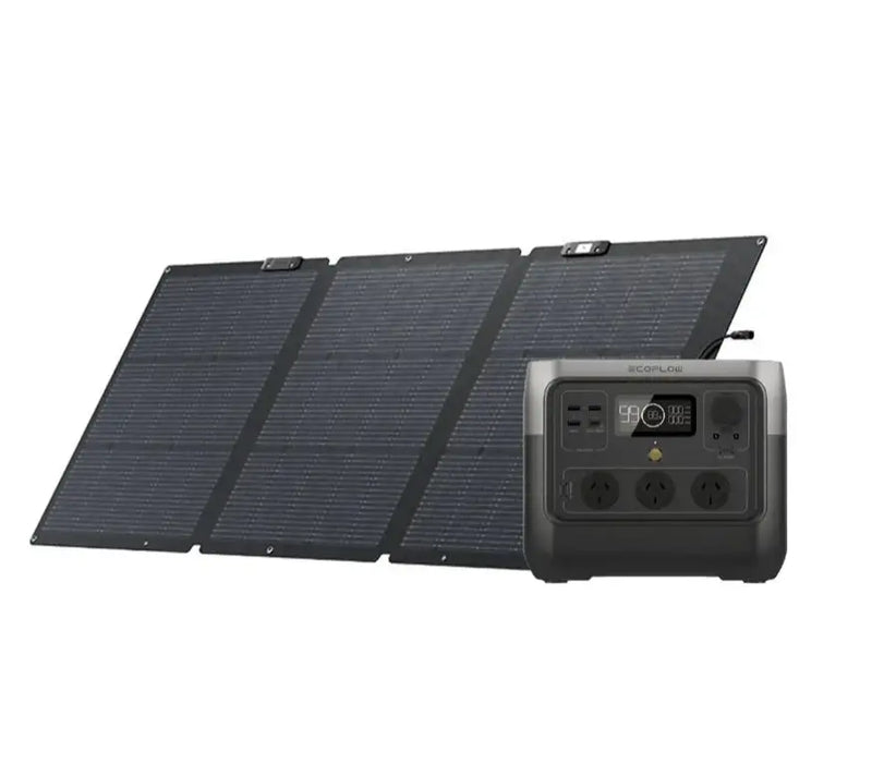 EcoFlow RIVER 2 Pro + NextGen 160W Portable Solar Panel EcoFlow