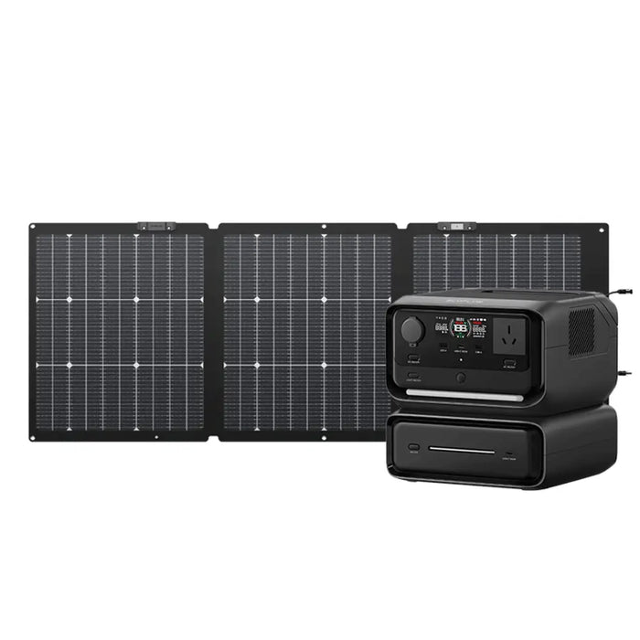 EcoFlow RIVER 3 Max+160W Solar Panel EcoFlow
