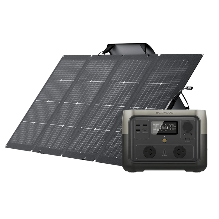 Ecoflow River 2 max+220W Portable Solar Panel FairTools