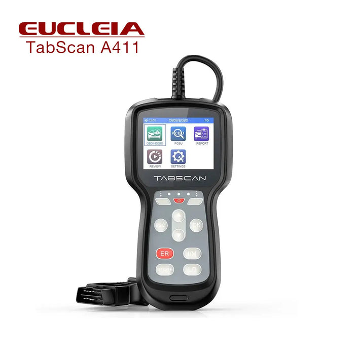Eucleia TabScan A411 Car Diagnostic Scanner Code Reader Engine Bluetooth OBD2 Scanner Eucleia