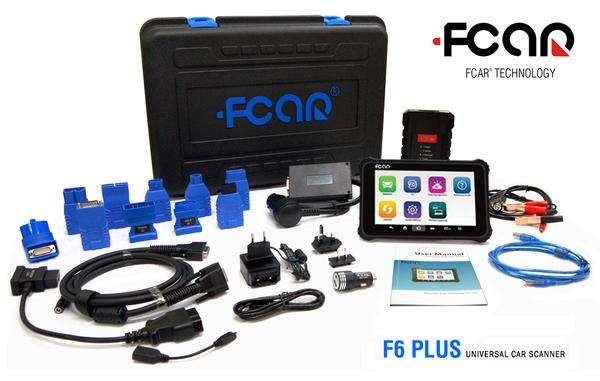 FCAR F6 Plus for 12V Cars and Light Commercial Vehicles Diagnostic Scanner Fcar