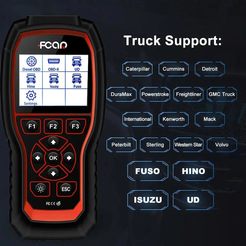 FCar HDS 300 Car and Truck Diagnostic Scanner Engine Code Reader For Cars - FairTools