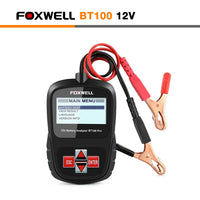 Foxwell BT100 12V Car Battery Tester Foxwell