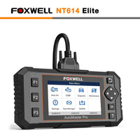 Foxwell NT614 Elite OBD2 Diagnostic Scanner ABS SRS Engine EBP Oil Reset Car Scan Tool Foxwell