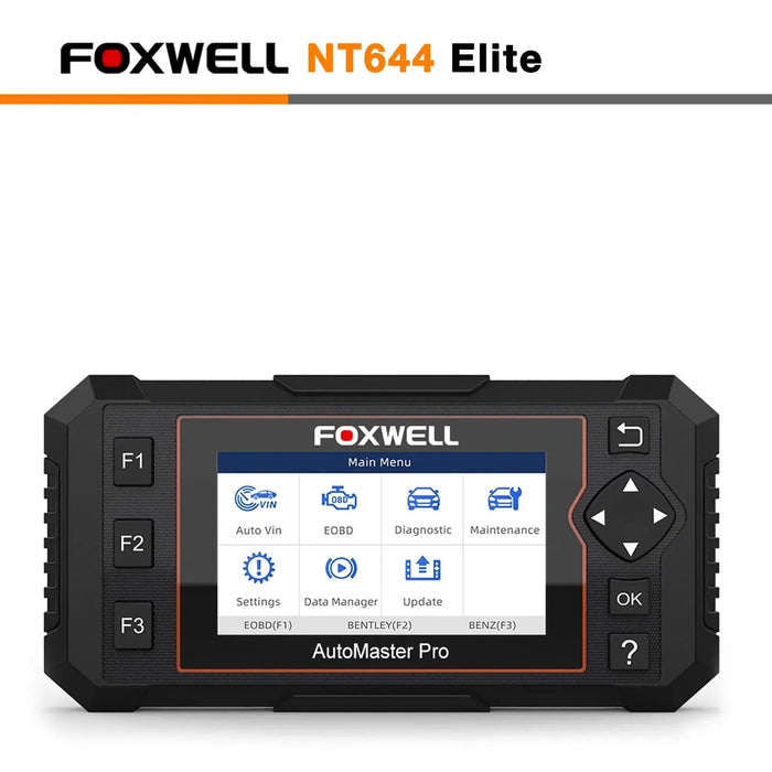 Foxwell NT644 Elite Professional All Systems Diagnostic Car Scanner Foxwell