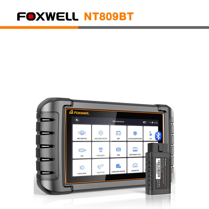 Foxwell NT809BT OBD2 Bluetooth Car Diagnostic Scan Tool Active Tests Foxwell