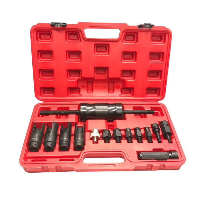 Fuel Injector Puller Removal Kit 14 Piece FairTools
