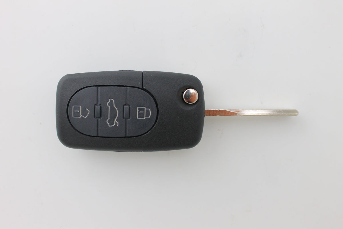 Audi A2, A4 & S4 3 Button HU75T Flip Key