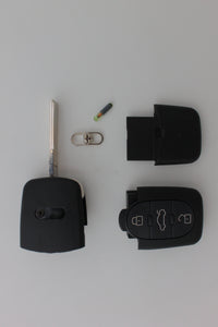 Audi A2, A4 & S4 3 Button HU75T Flip Key