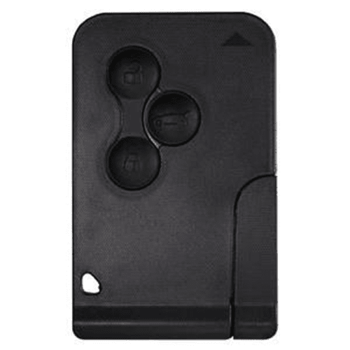 Renault Megane, Scenic & Grand Scenic 3 Button Key Card