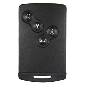 Renault Megane & Laguna 4 Button VA2 Key Card