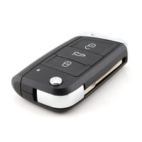 Volkswagen Golf, Passat & Tiguan 3 Button HU66 Flip Key
