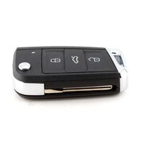 Volkswagen Golf, Passat & Tiguan 3 Button HU66 Flip Key