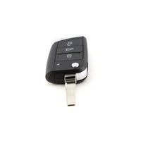 Volkswagen Golf, Passat & Tiguan 3 Button HU66 Flip Key