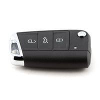 Volkswagen Golf, Passat & Tiguan 3 Button HU66 Flip Key