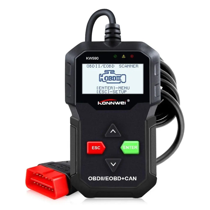 KONNWEI OBD II Code Reader KW590 OBD2 Diagnostic Scanner KONNWEI