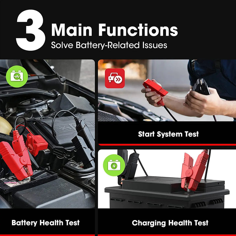 Car Battery Load Tester Auto Alternator Analyzer