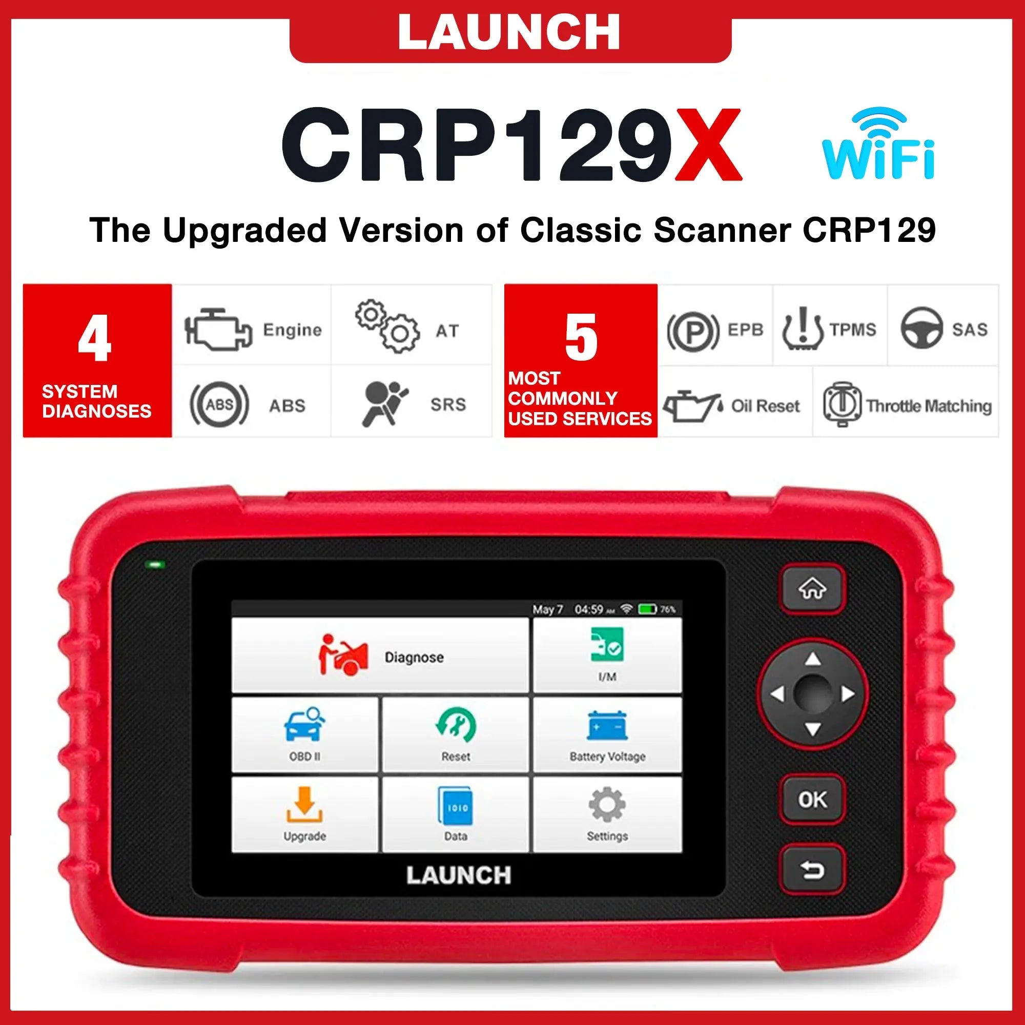 Launch car scan tool Creader Professional CRP129X – FairTools