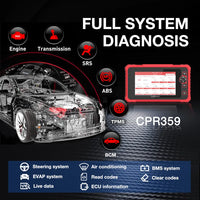 Launch CRP359 Professional Car Code Reader OBD2 Car Scan Tool - FairTools