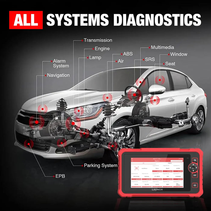 Launch CRP359 Professional Car Code Reader OBD2 Car Scan Tool - FairTools
