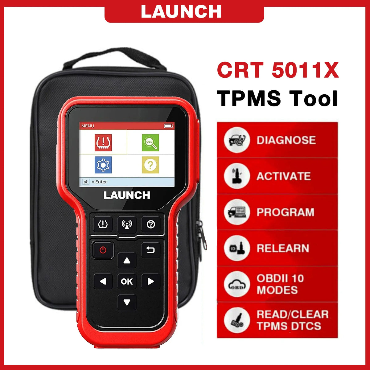 Launch OBDII Car Scan Tools