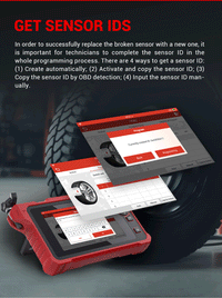 Launch CRT711 TPMS Relearn Programming Scanner FairTools