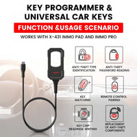Launch X431 Key Programmer Remote Maker with 4 Sets of Smart Keys and Super Chip - FairTools