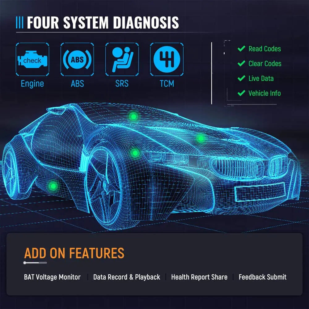 OBD2 Car Diagnostic scan Tool Launch CRP233