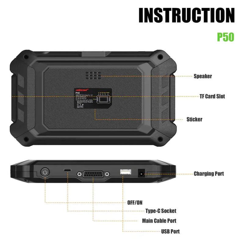 OBDSTAR P50 Airbag Reset Scanner Tool - FairTools