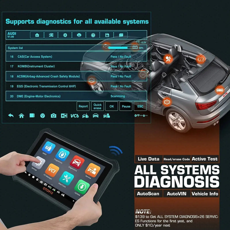 OTOFIX IM1 Automotive Key Programming & Diagnostic Tool - FairTools