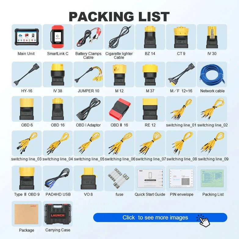 LAUNCH X431 PRO3 LINK SmartLink Commercial Vehicle Diagnostic Tool Launch