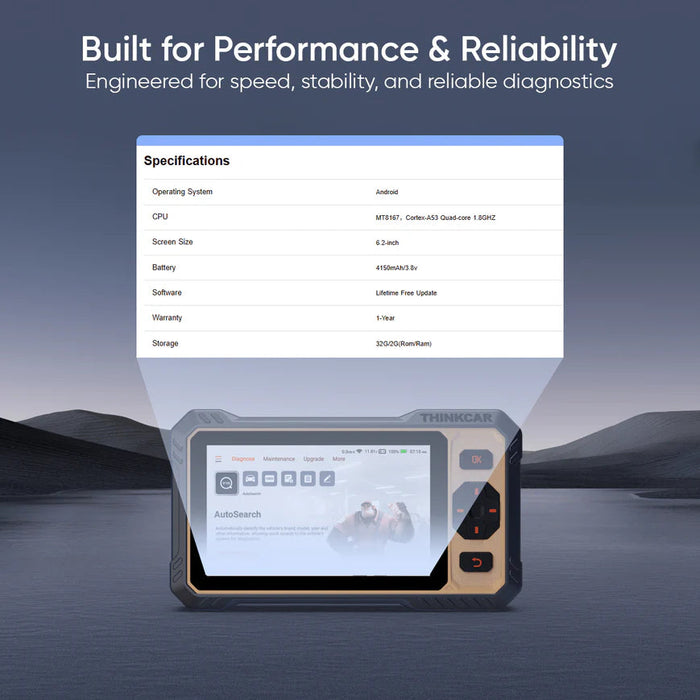 Thinkcar Thinktool Reader 8 All Systems/All Makes Scan Tool Thinkcar