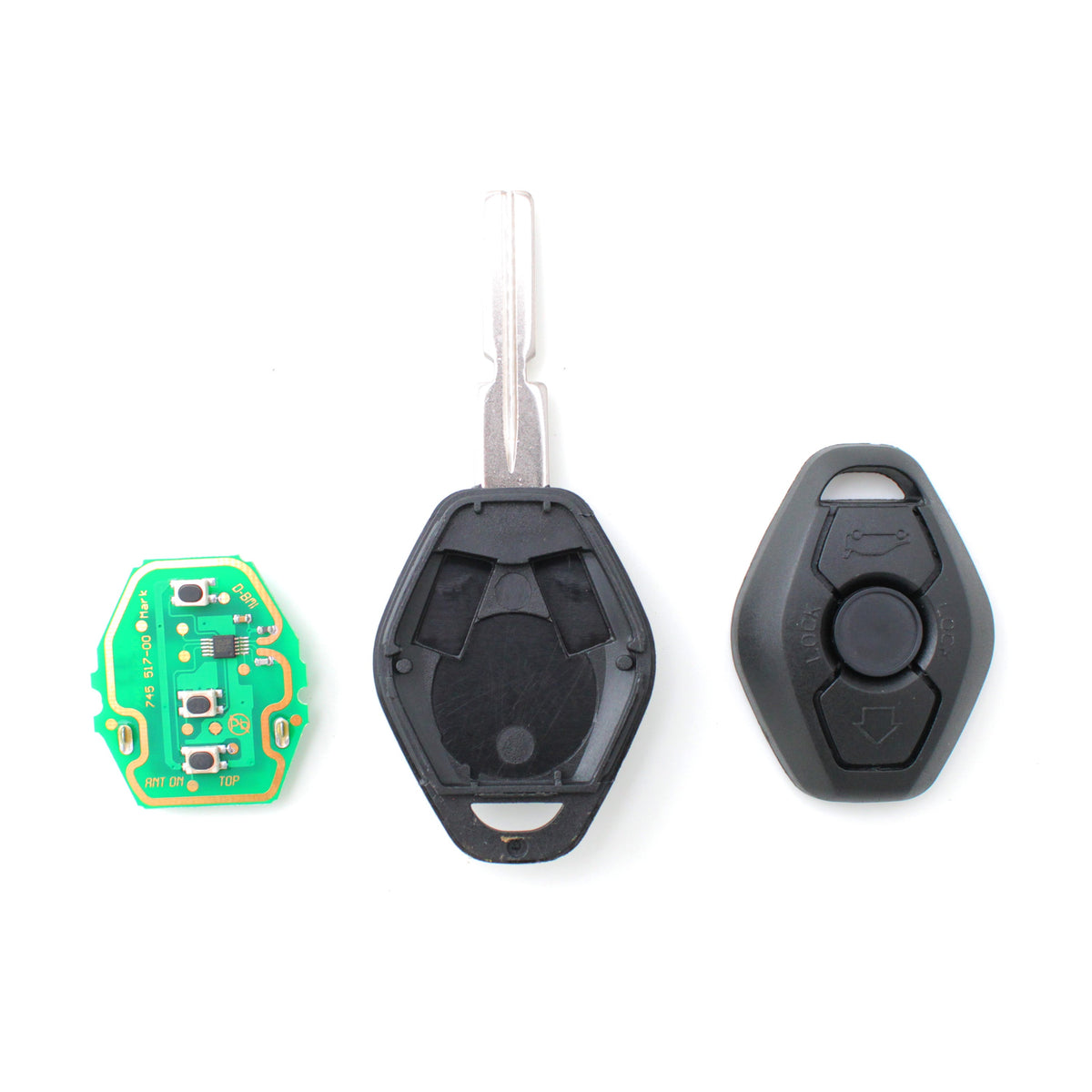 BMW EWS 3, 5, 7 Series, X5, Z3 & Z8 3 Button Key Remote