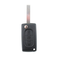 Citroen C2-C8 & Peugeot 3 Button Flip Key