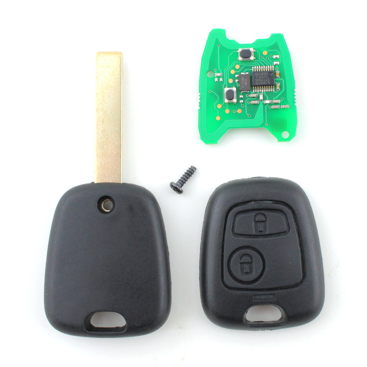 Peugeot 307 2 Button Key Remote