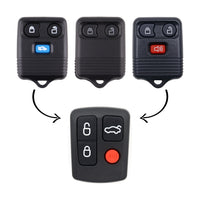 Ford Explorer, Escape & Transit 4 Button Car Remote