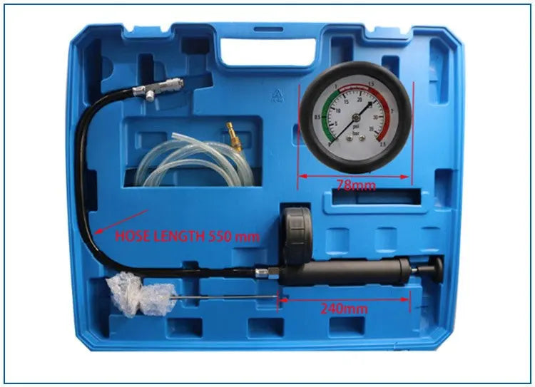 Radiator Pressure Tester & Vacuum Refill Kit 28 Piece FairTools