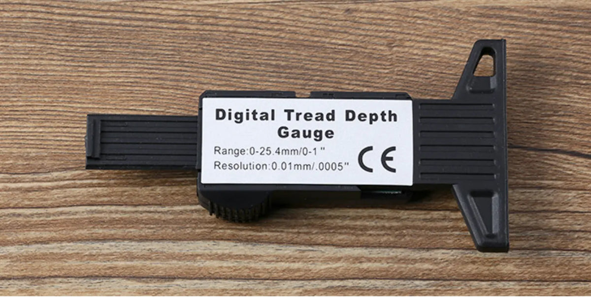 SYNTEK digital tread depth meter 0-25mm caliper gauge - FairTools SYNTEK digital tread depth meter 0-25mm caliper gauge
