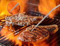 Silver TS-K33 Meat Thermometer Wireless Instant Read Kitchen Oven Thermometer ThermoPro